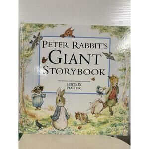 Peter Rabbit's Giant Storybook 1999 Hardcover Beatrix Potter 18 Stories